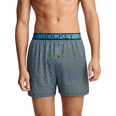 Jockey Men's Active Microfiber 4.5" Boxer