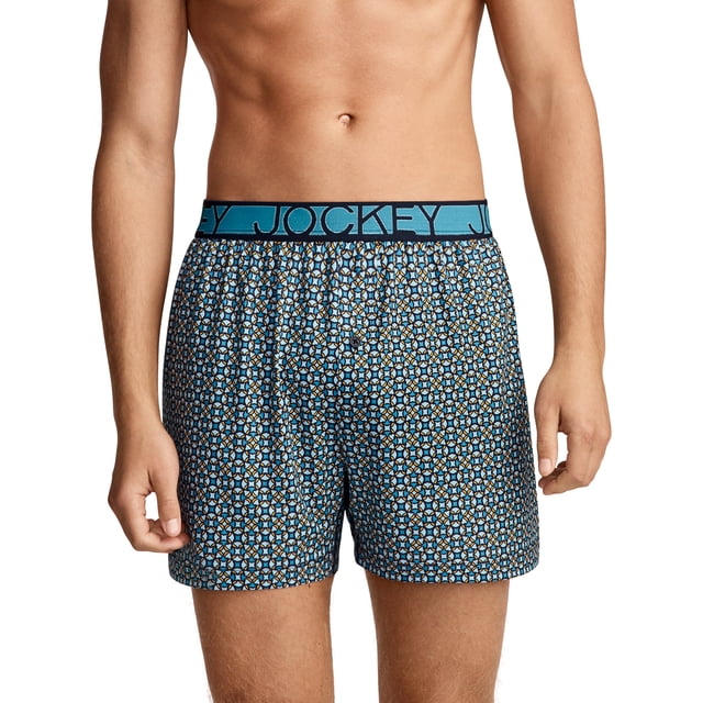 Jockey Men's Active Microfiber 4.5" Boxer