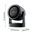 thumbnail image 2 of Boovnll Desk Fan, Adjustable High Speed USB Rechargeable Digital Display Table Fan Quiet Small Fan for Home, Bedroom, Office, Travel, Kitchen, Camping, RVs, Summer Gift, Mini Fan - Fan, 2 of 6