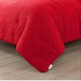 thumbnail image 5 of JML 3 Piece Queen Comforter Set - All Season 480GSM Down Alternative Comforter, Burgundy, 5 of 5