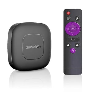 Android 13 Intelligent TV Boîte Allwinner H313 Bluetooth 2.4G+5G double 5.0 8K UHD Stream Media Player avec télécommande 2G+8G