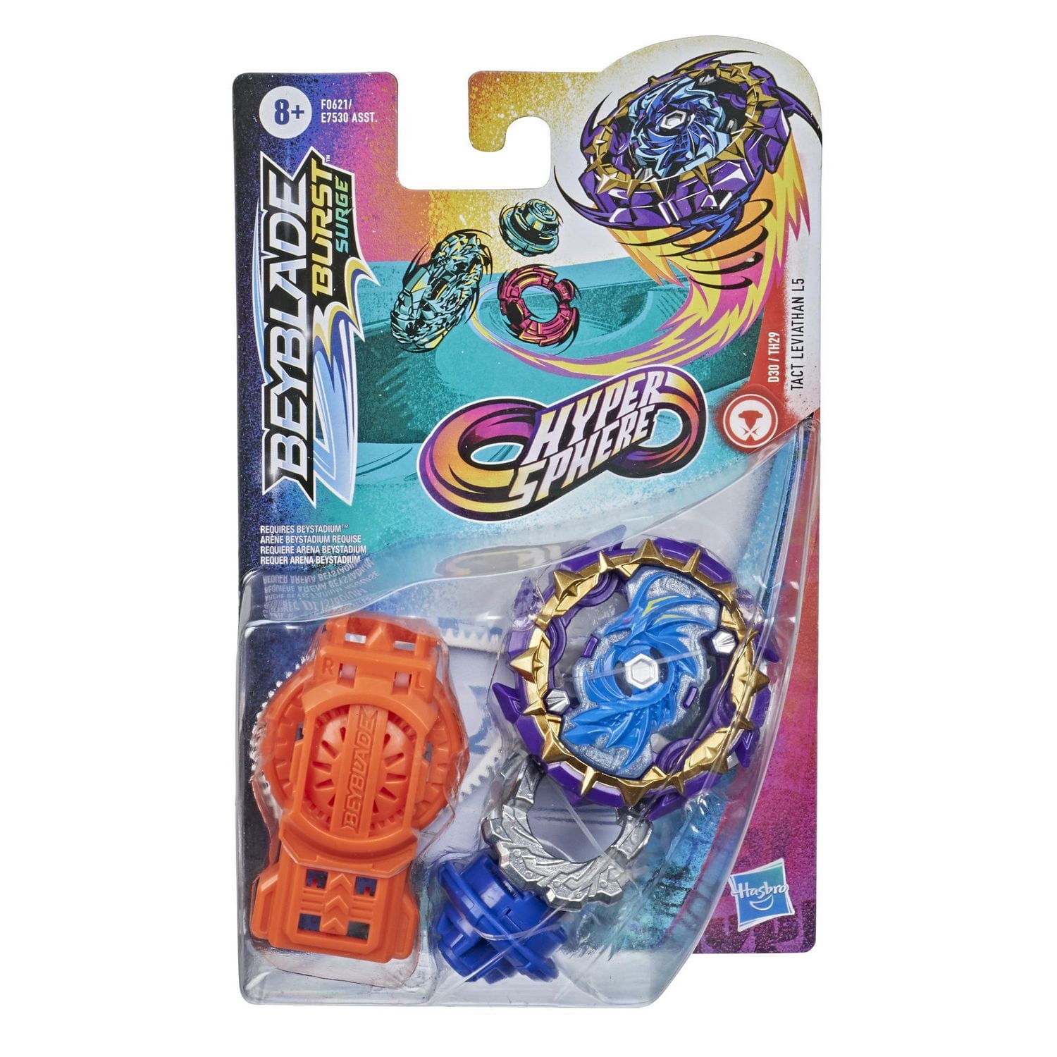 Beyblade Burst Rise Hypersphere Tact Leviathan L5 Starter Pack