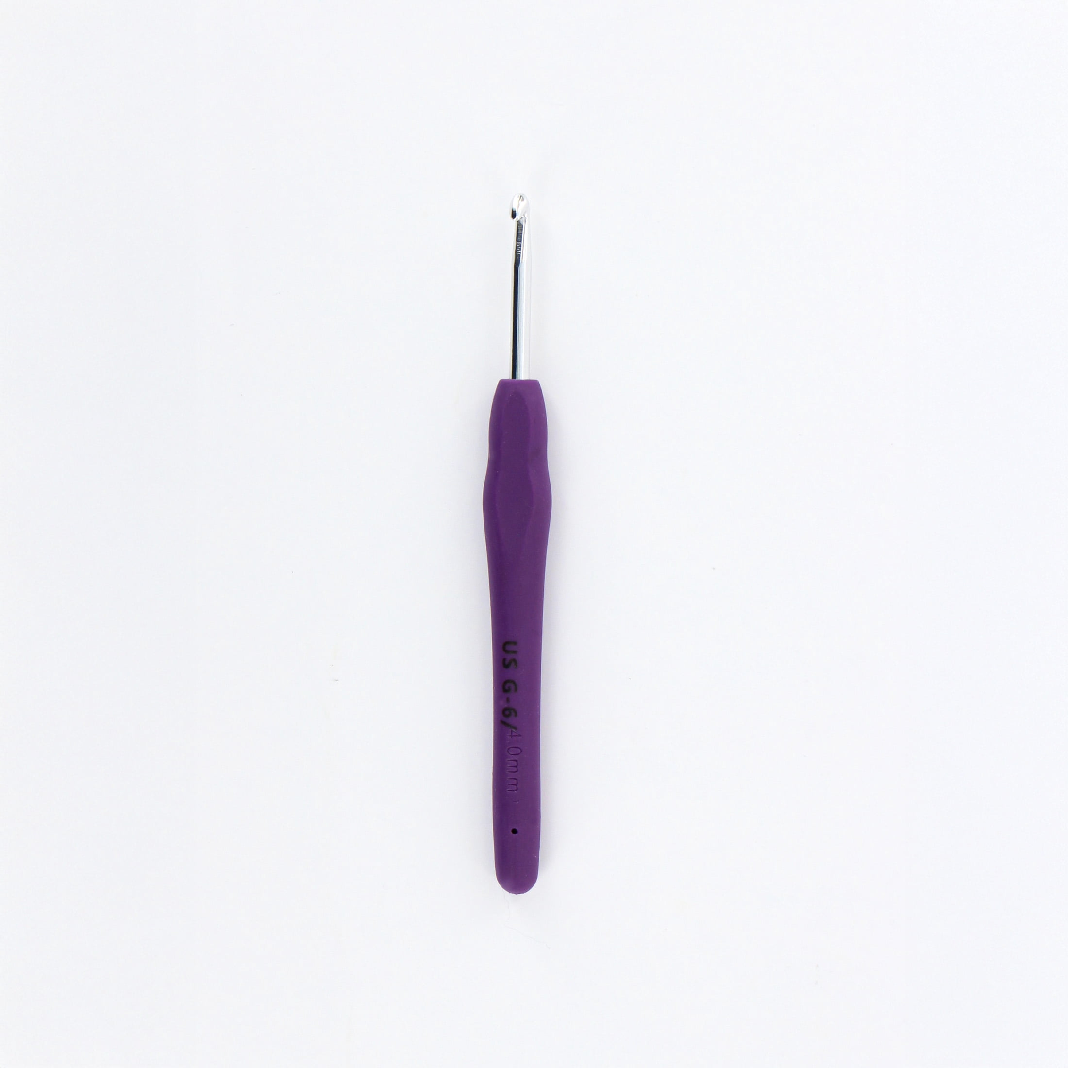 LOVE KNITTING Crochet à prise ergonomique, 14 cm (5,5 po), 4 mm (US G-6)