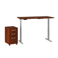 thumbnail image 1 of Move 60 Series Ensemble de Bureau Réglable 60W x 30D en Cerisier Hansen - Bois d'Ingénierie, 1 of 8