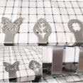 thumbnail image 4 of Set of 4 Stainless Steel Tablecloth Clips Clamps Table Cloth Clips Table Cloth Holder Covers (Butterfly), 4 of 6