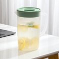 thumbnail image 2 of Dvruxg Plastic Pitcher with Lid, Perfect for Mixing Hot/Cold Beverages, Juice, Lemonade, Ice Tea, Water Jug, 2 of 5