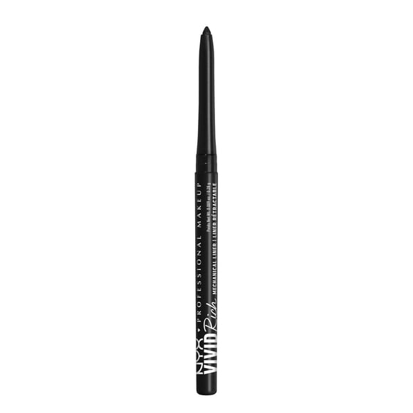 NYX PROFESSIONAL MAKEUP, Vivid Rich Mechanical Pencil, Eyeliner, Rich shades, Vegan Formula