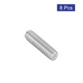 thumbnail image 4 of Unique Bargains Lot de 8 M6 x 20mm Pas 1mm Acier Inoxydable 304 Tige Entièrement Filetée, 4 of 6