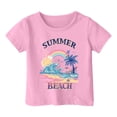 thumbnail image 3 of Chandails pour Filles Été Chandails à Manches Courtes pour Filles Chandails d'Été pour Ados Hauts à Col Rond pour Filles 6-7 Ans Tenue pour Fille, 3 of 3
