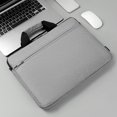 thumbnail image 2 of XZNGL Laptop Sleeve 15.6 Inch Portable Laptop Bag 15.6 Inch Tote Bag Gift Laptop Sleeve Laptop Carrying Bag Carrying Bag Waterproof Handbag Gray Black Tote Bag Laptop Tote Bag Gift Bag Storage, 2 of 8