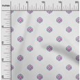 thumbnail image 1 of oneOone Organic Cotton Voile Fabric Circle Ikat Print Fabric BTY 42 Inch Wide, 1 of 1