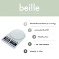 thumbnail image 3 of Beille Electronic Weighing Kitchen Cooking Baking Digital Food Scale, 3 of 7