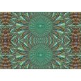 thumbnail image 1 of Ahgly Company Machine Washable Indoor Rectangle Transitional Coffee Brown Area Rugs, 4' x 6', 1 of 7