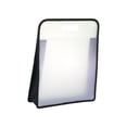 thumbnail image 1 of DYNWAVECA File Bag Art Portfolio Bag Clear Document Holder Waterproof File Organizer Portable for School Classroom Office Projects Home Black, 1 of 10
