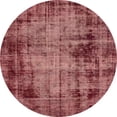 thumbnail image 1 of Ahgly Company Tapis d'Intérieur Ronds Abstraits Rouge Brique Feu Abstrait, 4 Pieds Rond, 1 of 6