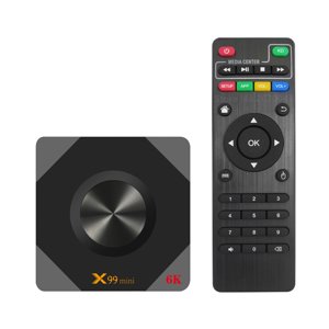 Allwinner H6 Quad-Core Android 9.0 Intelligent TV Boîte avec 4GB RAM/64GB ROM, 6K Décodage & 4K Lecture, double bande 2.4G/5G WiFi, H.265/VP9 Support, USB3.0, 110-240V US Connecteur – Transformez votre TV dans une 6K