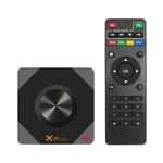 Allwinner H6 Quad-Core Android 9.0 Intelligent TV Boîte avec 4GB RAM/64GB ROM, 6K Décodage & 4K Lecture, double bande 2.4G/5G WiFi, H.265/VP9 Support, USB3.0, 110-240V US Connecteur – Transformez votre TV dans une 6K