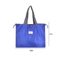 thumbnail image 3 of Reusable Grocery Bag Foldable, Washable Grocery Tote Strap, Large Capacity Drawstring Shopping Bag, Heavy Duty Shopping Tote, Wallet Bag For Pocket, 3 of 5