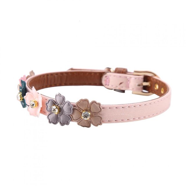 Pet Collar, Leather Dog Bow Tie, Soft For Small Pet For Medium Pet
