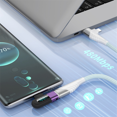 thumbnail image 5 of 6A Digital Display Type C to Type C OTG Adapter for 120W Fast Charging USB C Cable USB2.0 Connector Black, 5 of 5