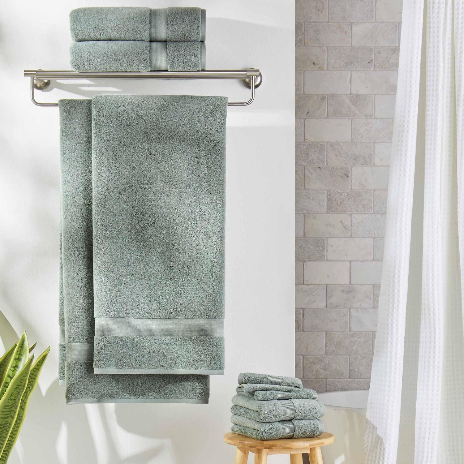 Better Homes & Gardens Signature doux Collection très taille de bain solides