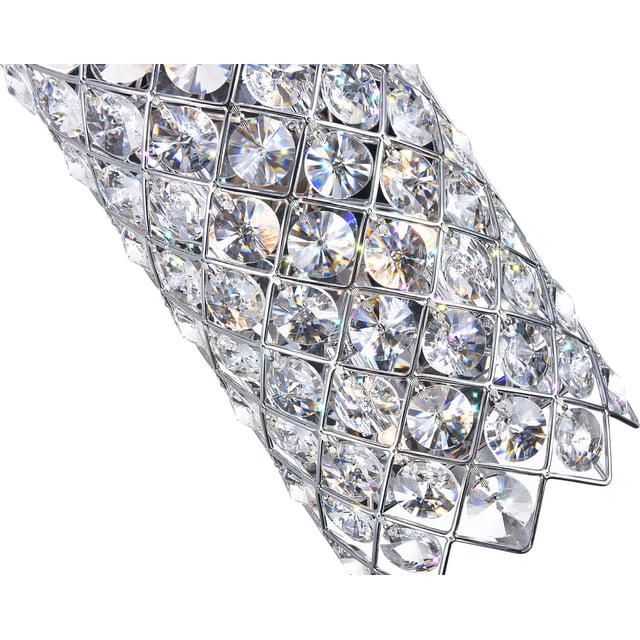 CWI Lighting Chique Collection Wall Sconce Chrome Finish 4 Light Indoor