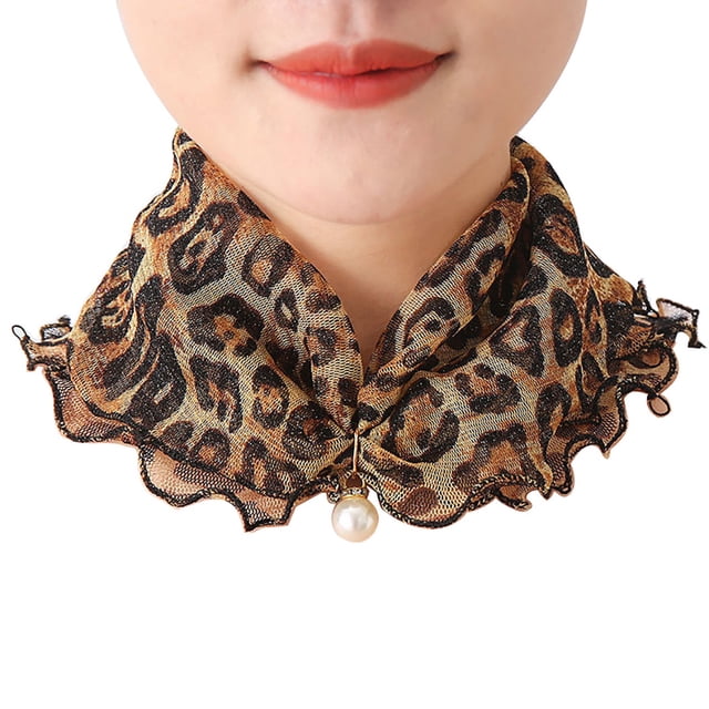 Neck Scarf Lightweight Soft Versatile Loop Scarf Head Wrap Scarf for Women Lady