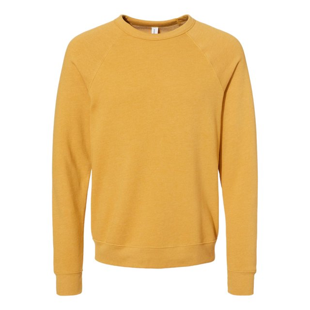 BELLA+CANVAS pour Hommes 3901, TP, Moutarde Chiné