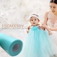 thumbnail image 4 of Wweixi White Roll Wrist Tulle Coil Durable And Reliable Wedding Essentials Easy To Ad Clean Roll Tulle light grey 1Set, 4 of 6