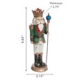 thumbnail image 3 of Figurine Casse-Noisette En Polyrésine (Verte), 3 of 3