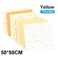 thumbnail image 1 of Zootealy 7Pcs/Set DIY Assorted Pattern Floral Printed Patchwork Cotton Fabric Cloth Sewing Quilting Cloth 500x500mm, 1 of 8