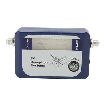 Digital TV Signal Finder, TV Antenna Signal Strength Meter Mini Large Range Portable  For Satellite Signal