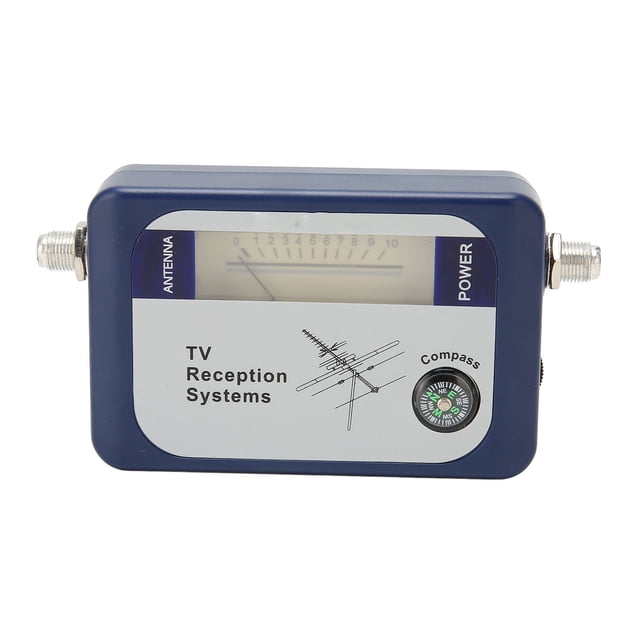 Digital TV Signal Finder, TV Antenna Signal Strength Meter Mini Large Range Portable For Satellite Signal