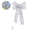 thumbnail image 1 of Christmas Pendant Bow Decorative LED  Tree Pendant with Lights for Festival Party, 1 of 8