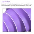 thumbnail image 4 of Unique Bargains Smooth Solid Color Faux Leather Sheets,PU Leather for DIY 10 x 135cm Deep Purple, 4 of 4