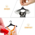 thumbnail image 2 of Miangastore 100pcs Doll Clothes Hanger Plastic Doll Clothes Hanger Doll Outfits Racks Doll Accessories, 2 of 8