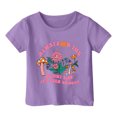thumbnail image 1 of TZEWGL Tees For Infnat Graphic Print Round Neck Loose Short Sleeve Clothing For Infnants size 12-13T, 1 of 4