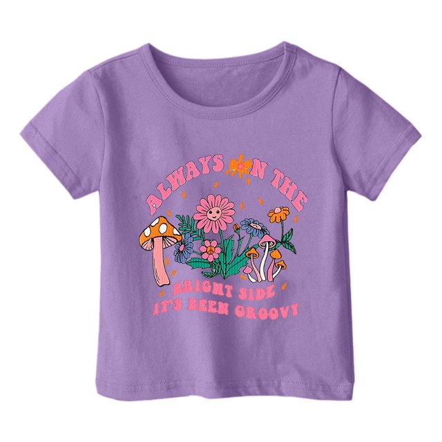 TZEWGL Tees For Infnat Graphic Print Round Neck Loose Short Sleeve Clothing For Infnants size 12-13T
