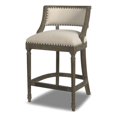 thumbnail image 1 of Jennifer Taylor Home Paris 26.5" Farmhouse Counter Height Bar Stool Light Beige, 1 of 15