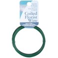 thumbnail image 1 of Panacea Coiled Floral Wire 24 Gauge 50'-Green, 1 of 1