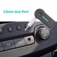 thumbnail image 3 of maskred 1/2/3/5 Portable 4.1 Car Receiver Car Receiver A2DP A2DP Function Stereo 3.5mm Auto Audio Music Receiver 1pcs 1 Pc, 3 of 6