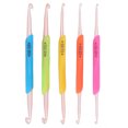 thumbnail image 2 of Crochet Hook , Double Ended Polished Finish Crochet Hooks  For Hand Sewing For Knitting, 2 of 8