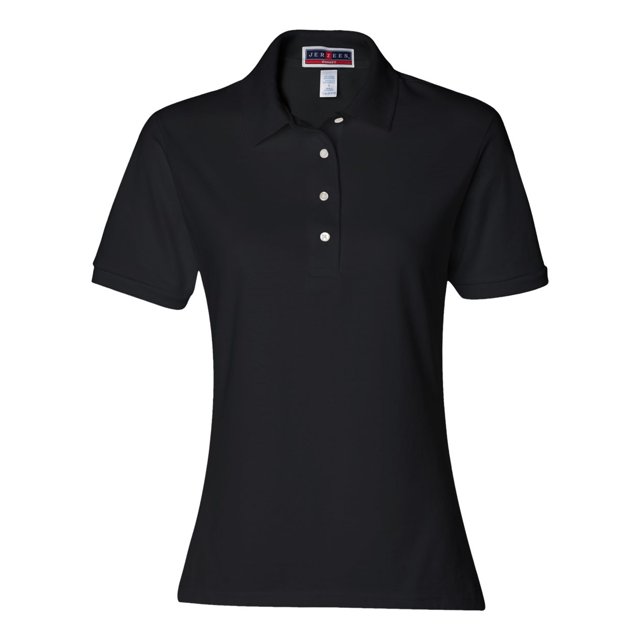 Jerzees Women Spotshield Polo Neck