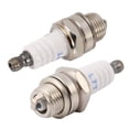 thumbnail image 2 of Mower Spark Plug, Spark Plug Copper Core Electrode Lawn Mover Trimmer  For Garden For Repair Shop, 2 of 8