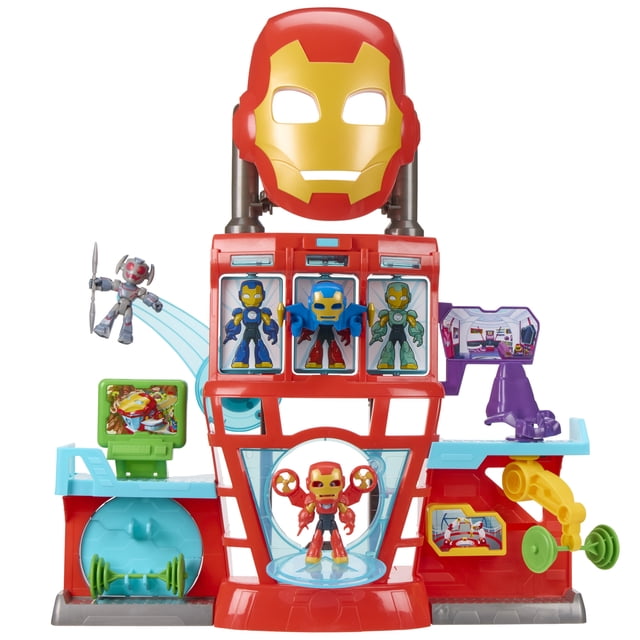 Marvel Iron Man et ses merveilleux amis Iron Quarters Garçons & Jeux électroniques de filles