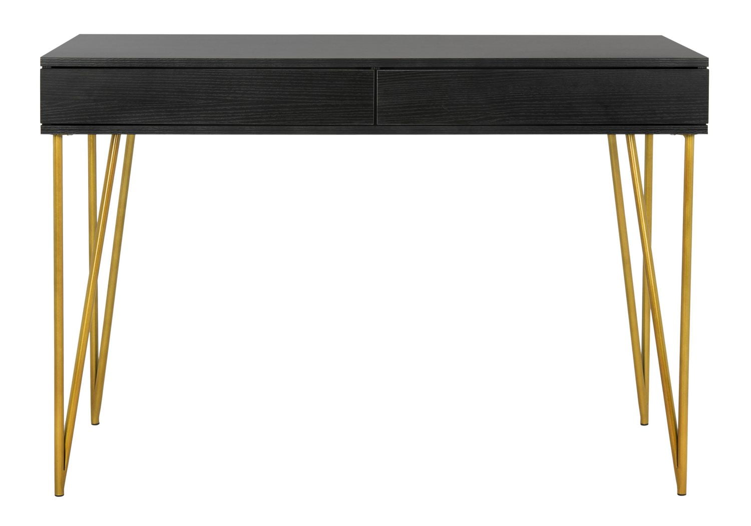 Safavieh Pine Mid-Century 2 Drawer Desk