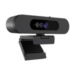 2K Webcam Web Camera PC, IR Recognition, with Noise-Reduction Mics for Streaming Conferencing ,Easy to Install