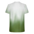 thumbnail image 5 of Qertyioot Hommes Imprimer Manches Courtes Col Rond T-shirt Casual Mode Manches Courtes Dégagement, 5 of 5