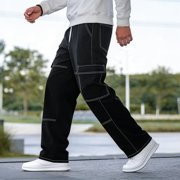Jeans denim contemporains avec poches latérales pour le confort quotidien et le style moderne