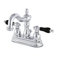 thumbnail image 1 of Kingston Brass KB1601PKL Robinet de Lavabo 4 Po avec Poignée de Levier Chromé, 1 of 1